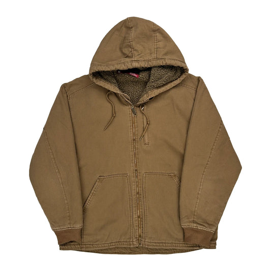 Wolverine Sherpa Lined Workwear Jacket - XL Brown Cotton Blend