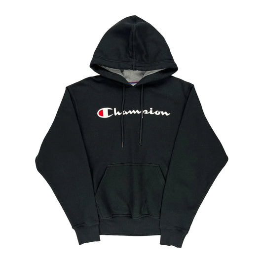 Champion Hoodie - Small Black Cotton