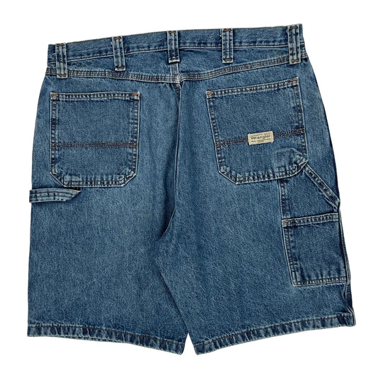 Wrangler Denim Shorts - 38W 9L Blue Denim