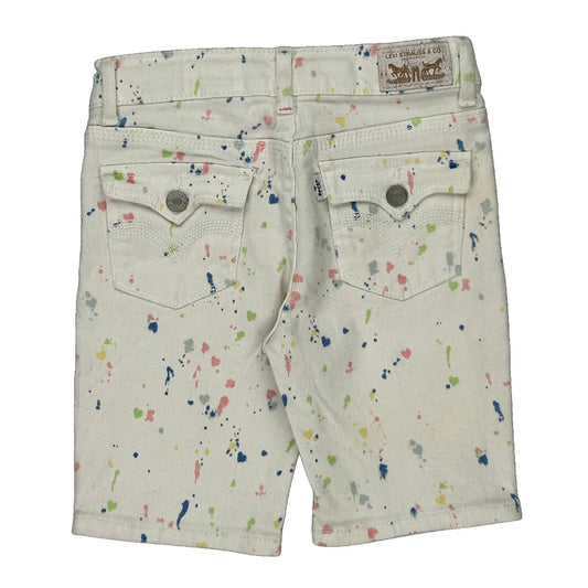 Age 5-6 Levis Denim Shorts - Small Multicoloured Cotton