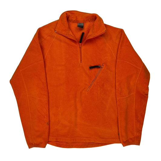 Nike Fleece - Large Orange Polyester