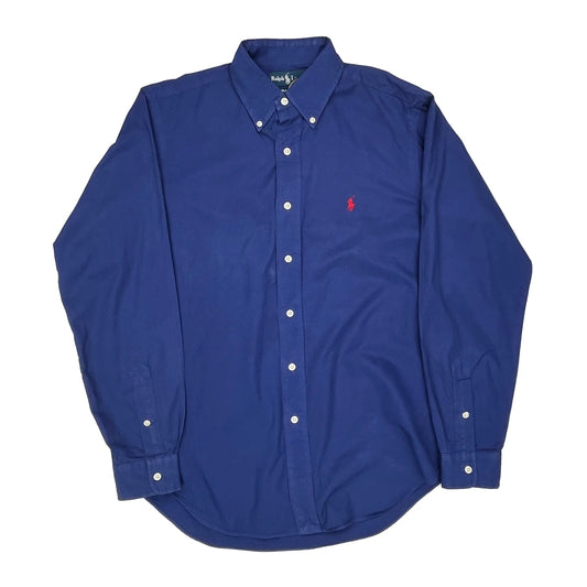 Ralph Lauren Shirt - Small Blue Cotton