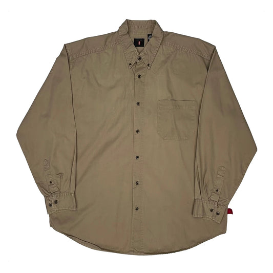 Levis Shirt - Large Beige Cotton