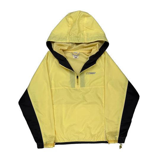 Reebok Windbreaker - Medium Yellow Polyester