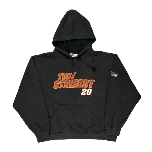 Tony Stewart Winners Circle Nascar Hoodie - XL Black Cotton