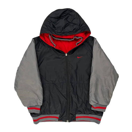 Age 10-12 Nike Jacket - Medium Black Nylon