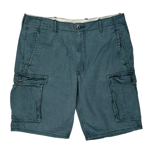 Levis Cargo Shorts - 36W 10L Blue Cotton