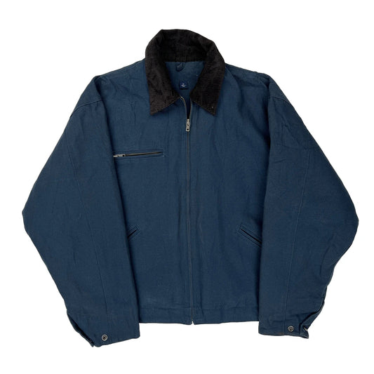 Unbranded Workwear Jacket - Medium Blue Cotton