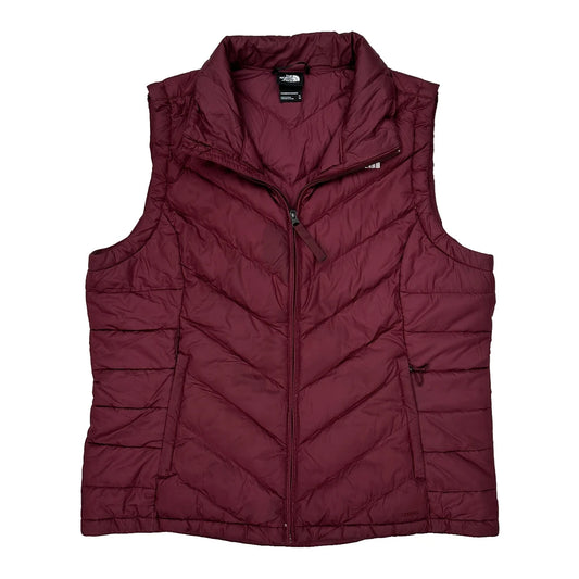The North Face Gilet - XL Burgundy Polyester