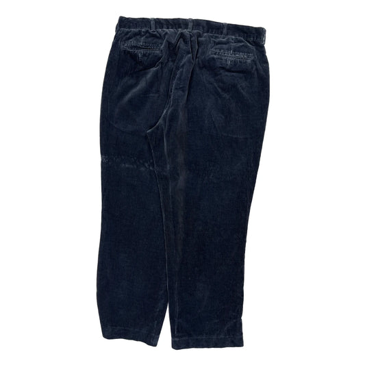 Vintage Polo Sport Cord Trousers - 36″ Waist Blue Cotton