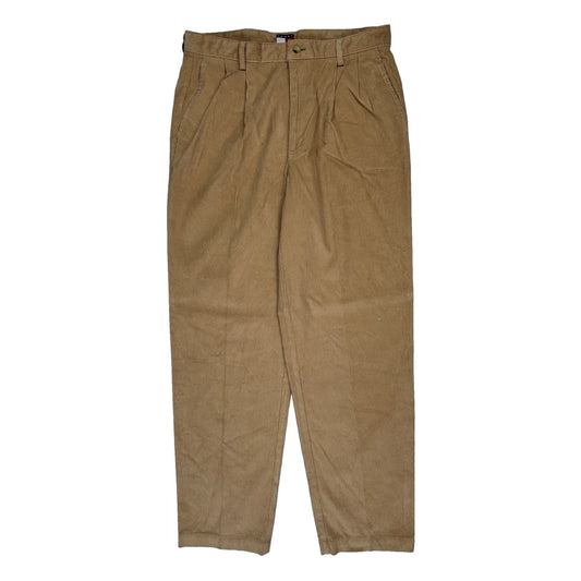 Tommy Hilfiger Cord Trousers - 36W 35L Beige Cotton