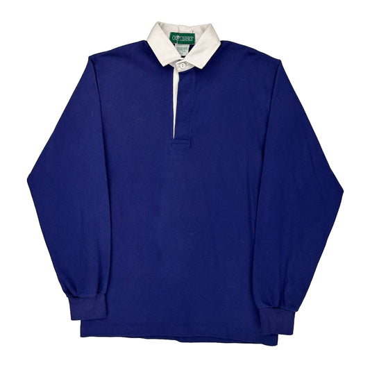 Outer Banks Rugby Shirt - Small Blue Cotton