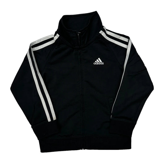 Vintage Age 3 Adidas Track Jacket - XS Black Polyester