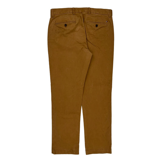 Tommy Hilfiger Chinos - 33W 29L Brown Cotton