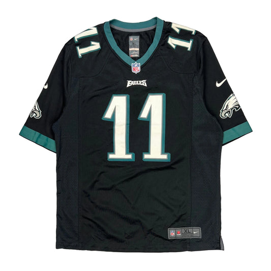 Philadelphia Eagles Nike Nfl Jersey - XL Black Polyester