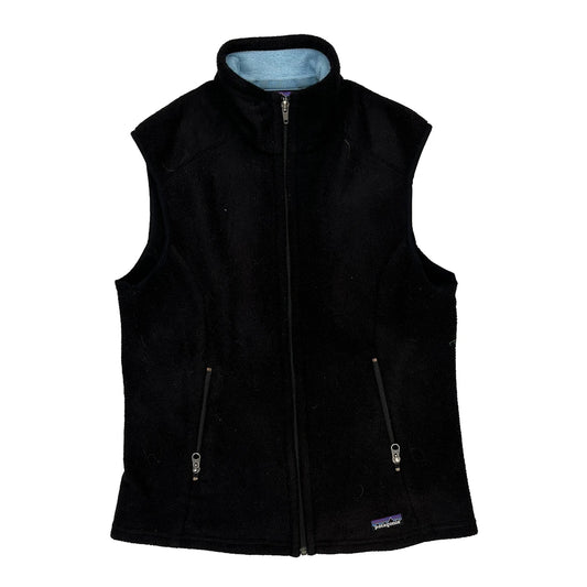 Synchilla Patagonia Fleece Gilet - Medium Black Polyester