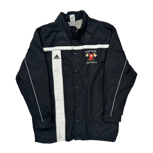 Portage Softball Adidas Jacket - XL Black Polyester