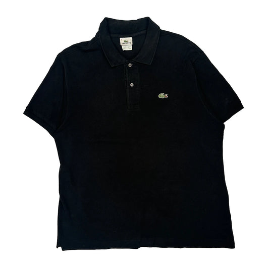 Lacoste Polo Shirt - XL Black Cotton