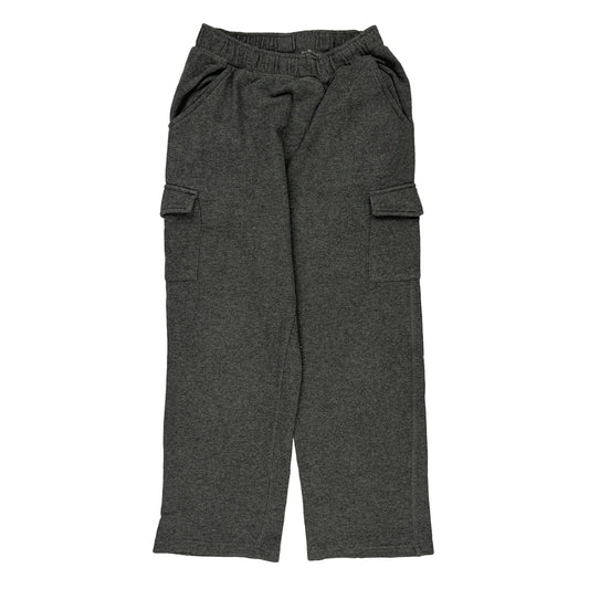 Age 14 Starter Cargo Joggers - XL Grey Cotton Blend