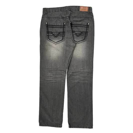 Vintage Lucky Brand Slim Jeans - 34W 32L Grey Cotton