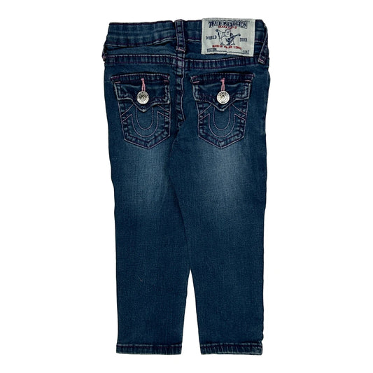 Vintage Age 18 Months True Religion Jeans - 2XS Blue Denim