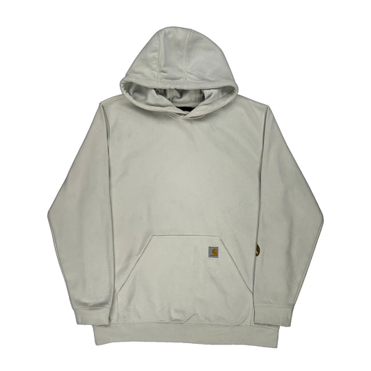 Carhartt Hoodie - XL White Cotton Blend