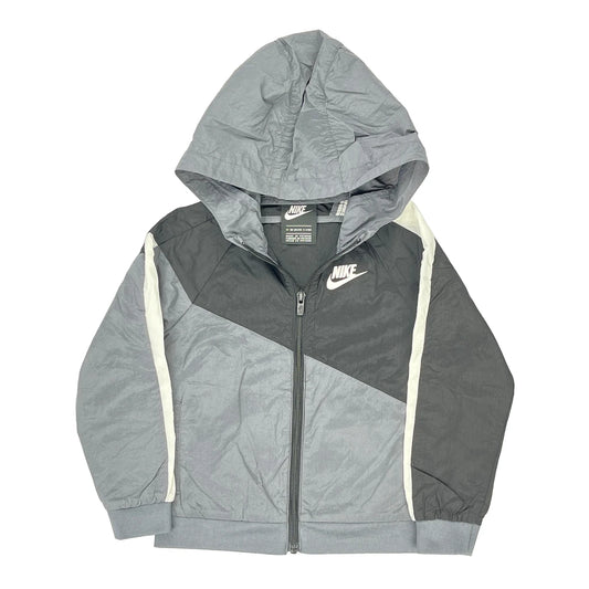 Age 3-4 Nike Spellout Windbreaker - XS Black Polyester