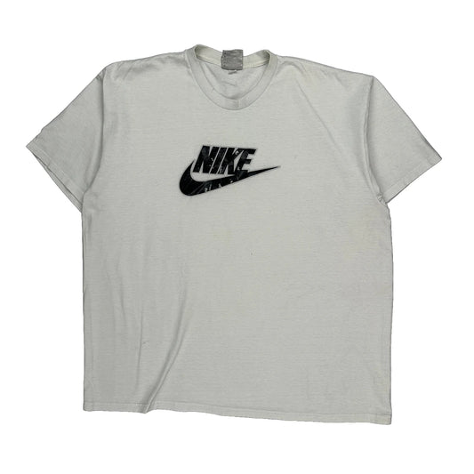 Nike T-Shirt - XL White Cotton