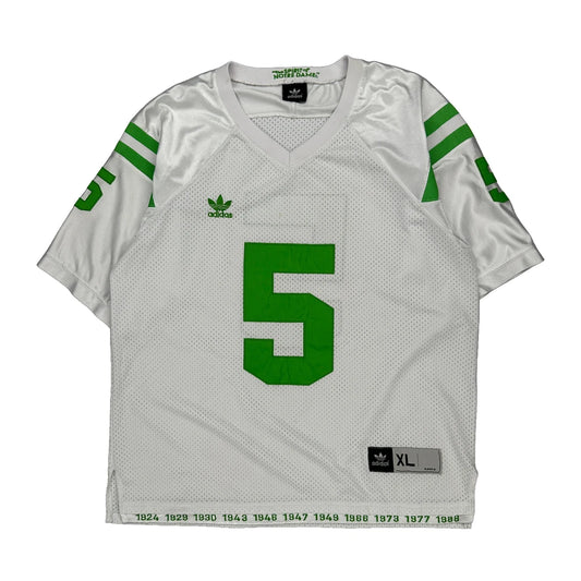 Spirit Of Notre Dame Adidas Football Jersey - XL Green Polyester