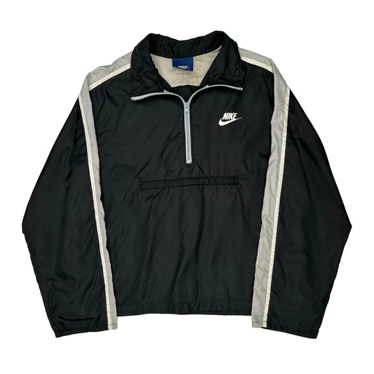 80S Nike Windbreaker - XL Black Polyester