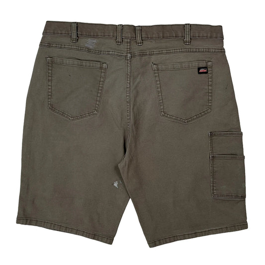 Vintage Dickies Carpenter Shorts - 36W 12L Grey Cotton