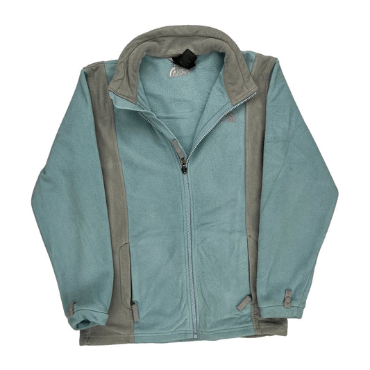 The North Face Fleece - Large Blue Polyester