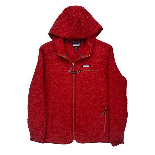 Patagonia Fleece Jacket - Large Red Polyester