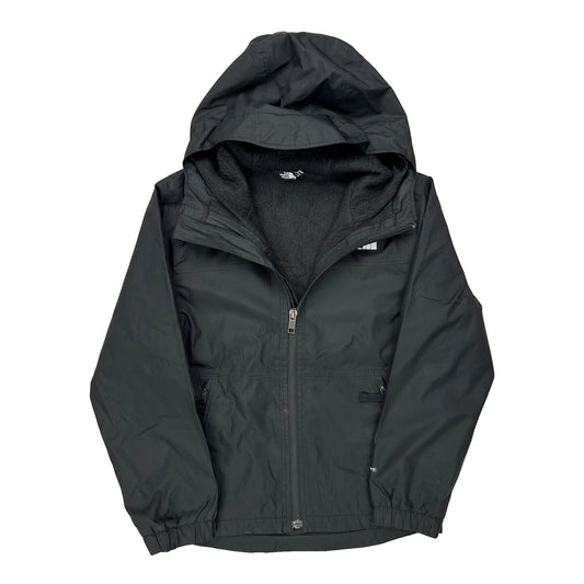 Vintage Age 7-8 The North Face Windbreaker - Small Black Polyester