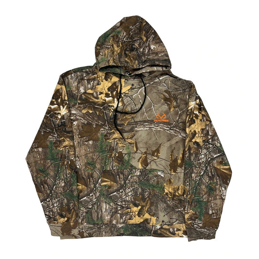 Realtree Camo Hoodie - XL Camo Cotton Blend