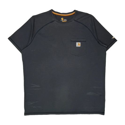 Carhartt T-Shirt - XL Grey Polyester