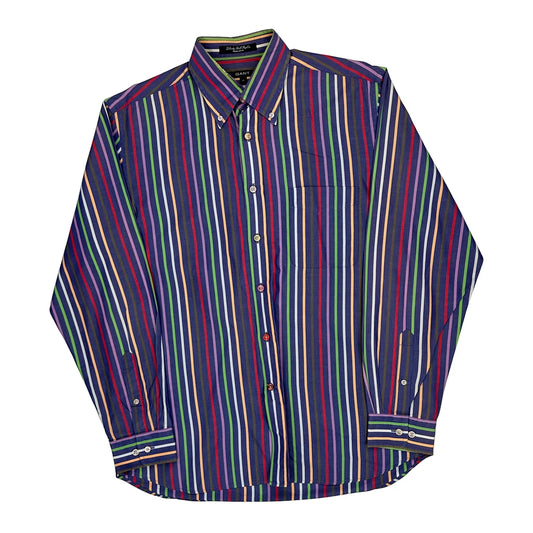 Gant Striped Shirt - Medium Multicoloured Cotton