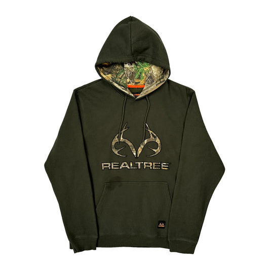 Hunting Realtree Camo Hoodie - XL Green Cotton