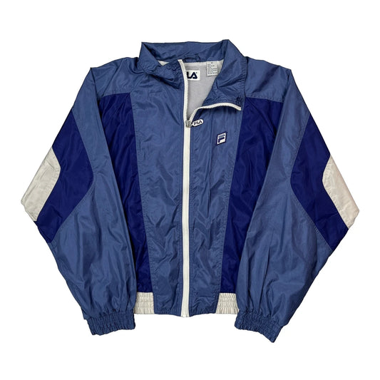Fila Windbreaker - Medium Blue Nylon