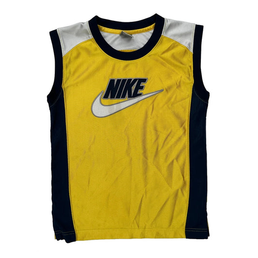 Vintage Age 6 Nike Jersey - Small Yellow Polyester