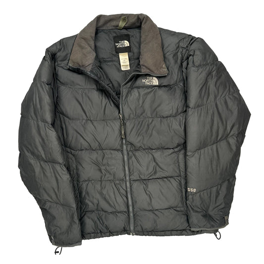 550 The North Face Puffer - Large Black Polyester