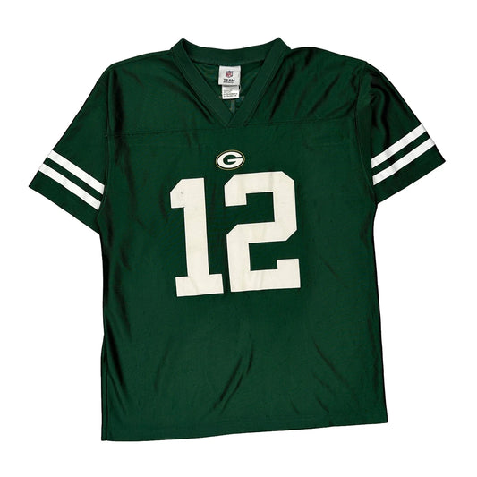 Age 15 Green Bay Packers Nfl Football Jersey - XL Green Polyester