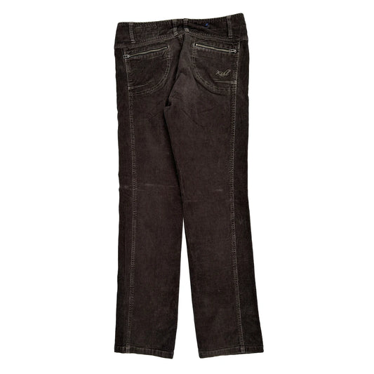 Kuhl Trousers - 31W UK 10 Brown Polyester