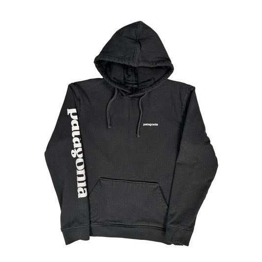 Uprisal™ Hoody Patagonia Spellout Hoodie - Medium Black Polyester