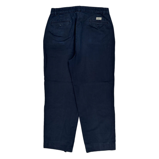 Paul & Shark Trousers - 31W 30L Navy Cotton