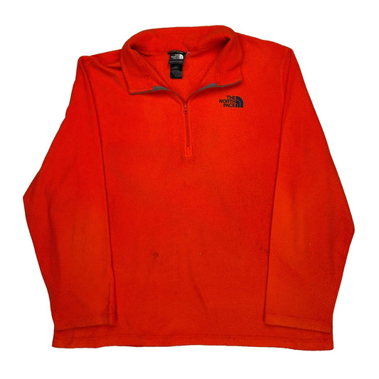 The North Face Fleece - 2XL Orange Polyester