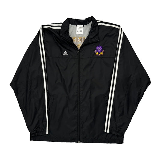 Raiders Rugby Adidas Track Jacket - Large Black Polyester