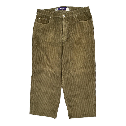 Silver Tabs Levis Cord Trousers - 38W 28L Brown Corduroy