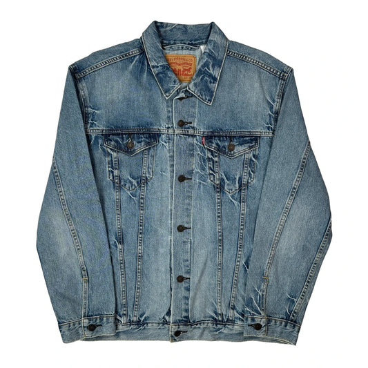 Vintage Levis Denim Jacket - 2XL Blue Denim