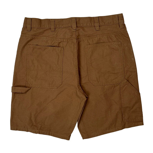Vintage Blue Mountain Carpenter Shorts - 36W 10L Brown Cotton